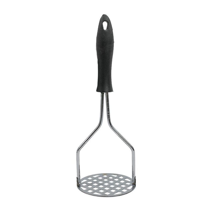 Espremedor De Batata Amassador Legumes Feijão Resistente Aço Inox - Aço Inoxidável De Alta Resistência