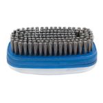 Escova Lava Louça Dispenser De Detergente Limpeza Cozinha Lavanderia Azul