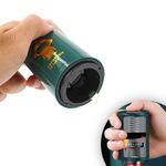 Abridor De Garrafa Magnetico Automatico - Abridor Automático Para Garrafas Verde