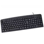 Teclado Kmex Padrão Abnt2, Usb, Preto - Km-3928u