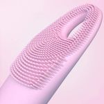 Escova Limpeza Facial Massageador Anti-acne Esfoliante Beleza Rosa