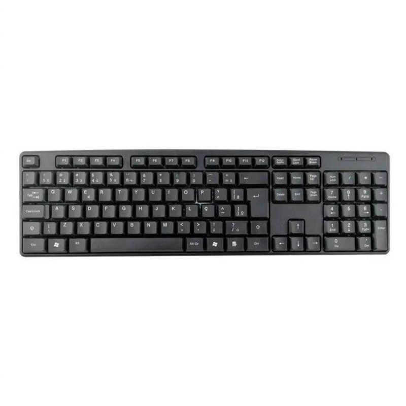 Teclado Usb Brazilpc Bpc-8236 Comum Preto 13m Box