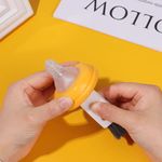 Escova De Limpeza Multiuso Para Teclado Cantos Frisos Notebooks 3 Em 1 Cinza