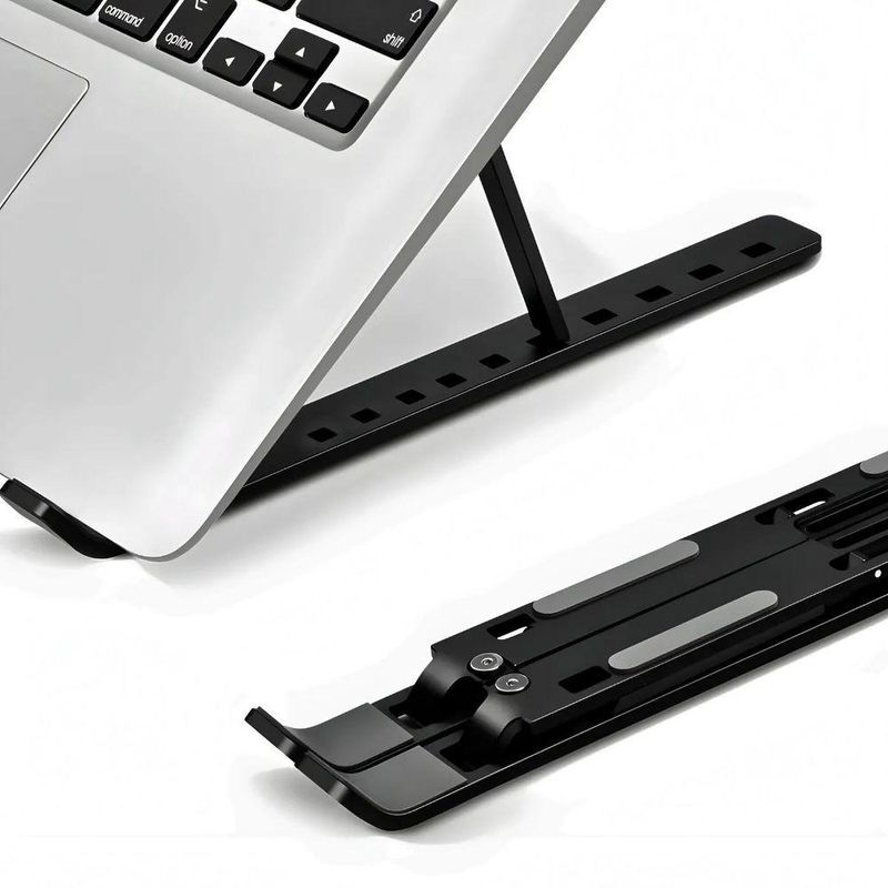 Suporte Para Notebook, Tablet Ajustável Portátil C/10 Níveis Altura E Refrigeração Otimizada