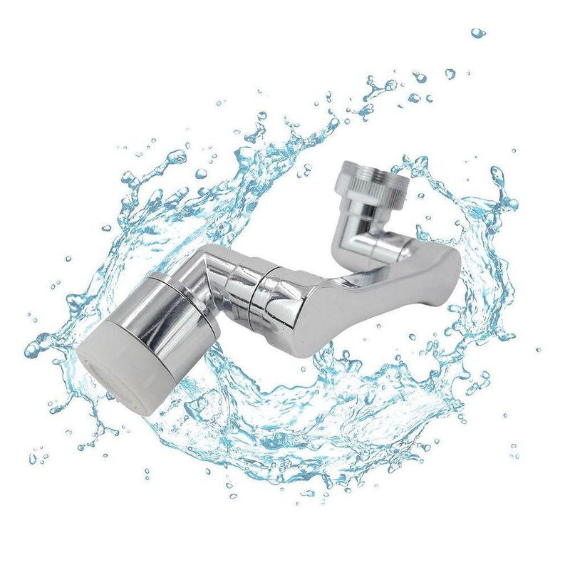 Bico Torneira Arejador Articulado Extensor Adaptador - Ideal Para Cozinhas, Banheiros E Lavanderias