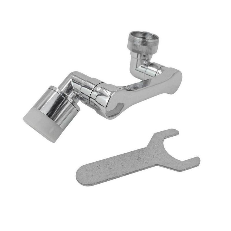 Bico Torneira Arejador Articulado Extensor Adaptador - Ideal Para Cozinhas, Banheiros E Lavanderias
