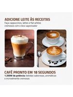 Cafeteira Espresso Dolce Crema 20 Bar Mondial Preto/inox 1200W - C-21-E-CNP 110V
