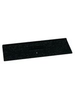 Pia De Cozinha Mármore Sintético 160x55cm Multimóveis CR20482 Preto