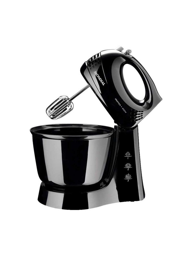 Batedeira Mondial B-44 Prática 400w Preta 127v
