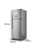 Refrigerador Panasonic BT56 435L Frost Free NR-BT56PD4XA Aço Escovado - 110V