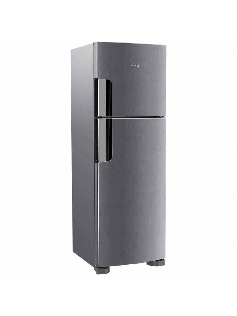 Refrigeador Consul Frost Free Inox 386L Crm44Akbna Inox 127V