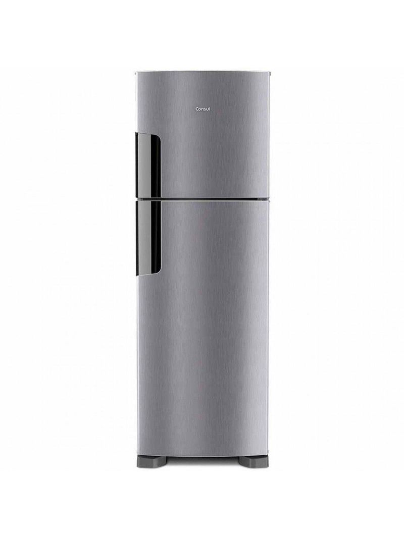 Refrigeador Consul Frost Free Inox 386L Crm44Akbna Inox 127V