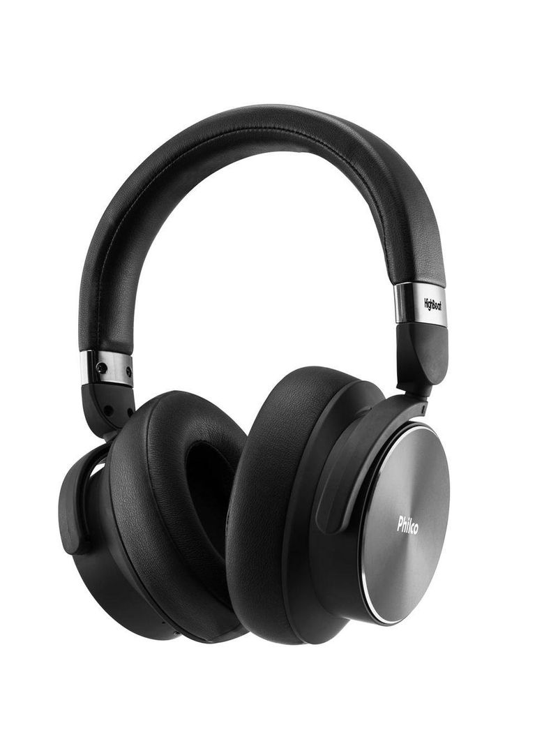 Fone de Ouvido Philco PFO04BTP Wireless Noise-Cancelling 30H Bateria