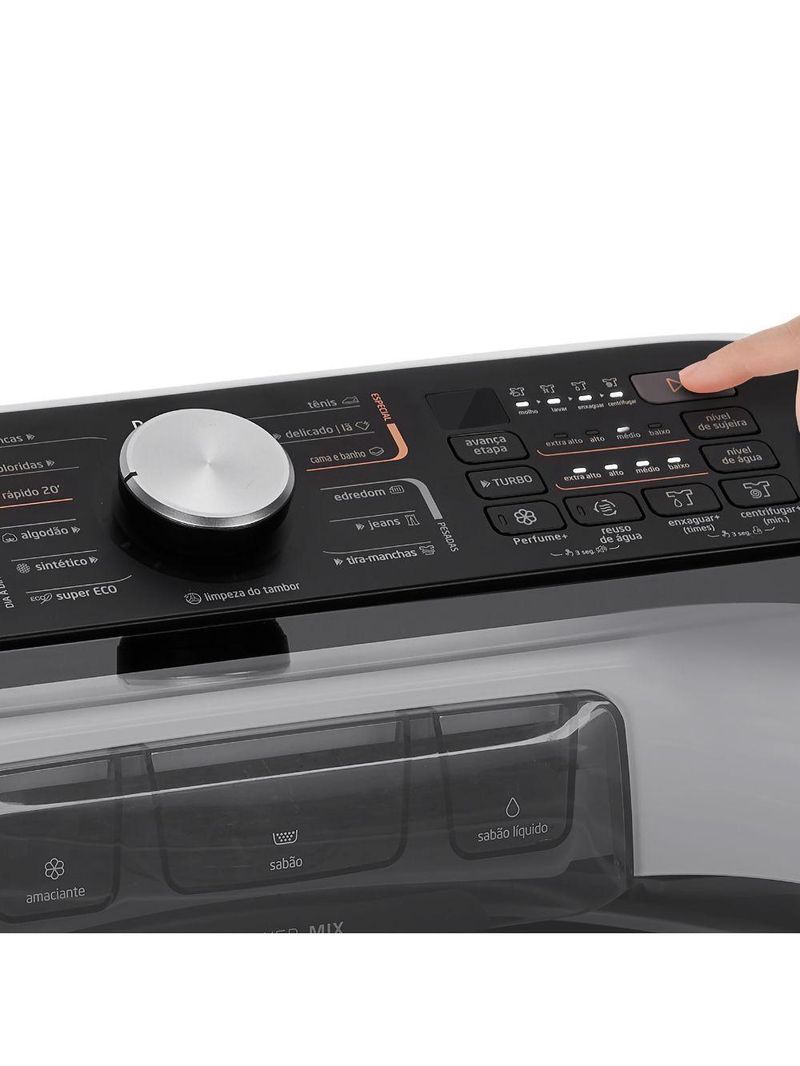 Lavadora Midea Wave Agitador 15kg Branco 110V