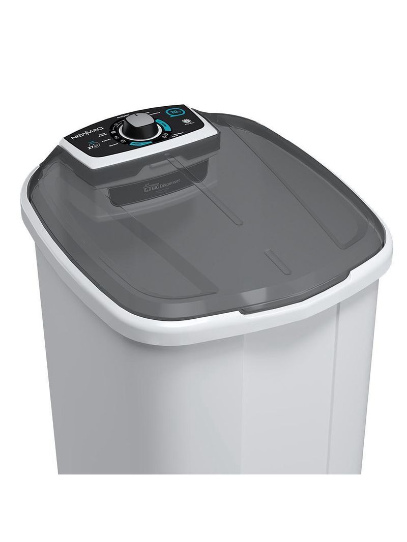Tanquinho Newmaq New 10kg Semiautomático Branco