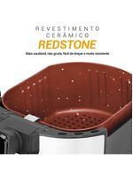 Air Fryer Philco 4,4L Antiaderente Redstone 1500W 220V