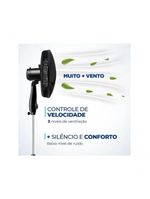 Ventilador De Coluna Mondial Vsp-40c-b 40cm 6 Pas - 220V