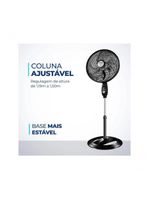 Ventilador De Coluna Mondial Vsp-40c-b 40cm 6 Pas - 220V