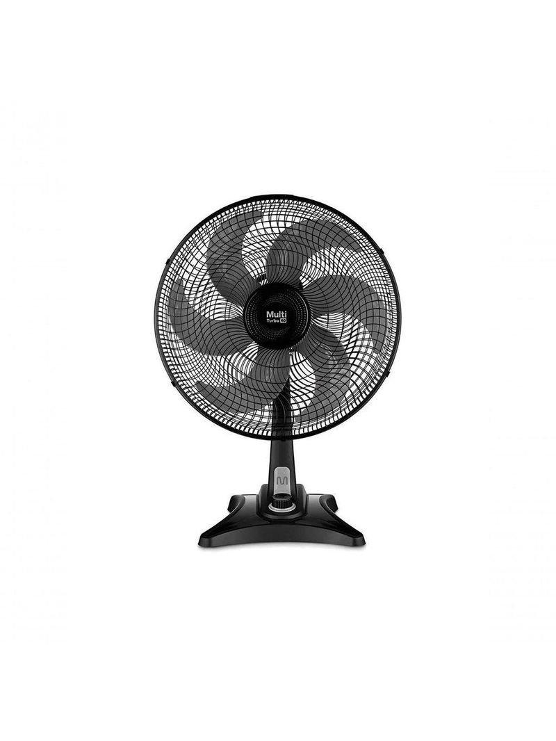 Ventilador De Mesa Multilaser Vl401 Multi Turbo 40 135w 40cm Preto - 127v