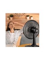 Ventilador De Mesa Multilaser Vl401 Multi Turbo 40 135w 40cm Preto - 127v