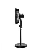 Ventilador Coluna 50 Cm Turbo Confort Preto Cadence Preto 110V