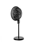 Ventilador Coluna 50 Cm Turbo Confort Preto Cadence Preto 110V