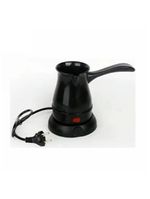 Cafeteira Turca Eletrica 600w Maquina De Cafe Expresso Europeu Com Aquecedor Rapido Cozinha Trabalho Portatil Preta