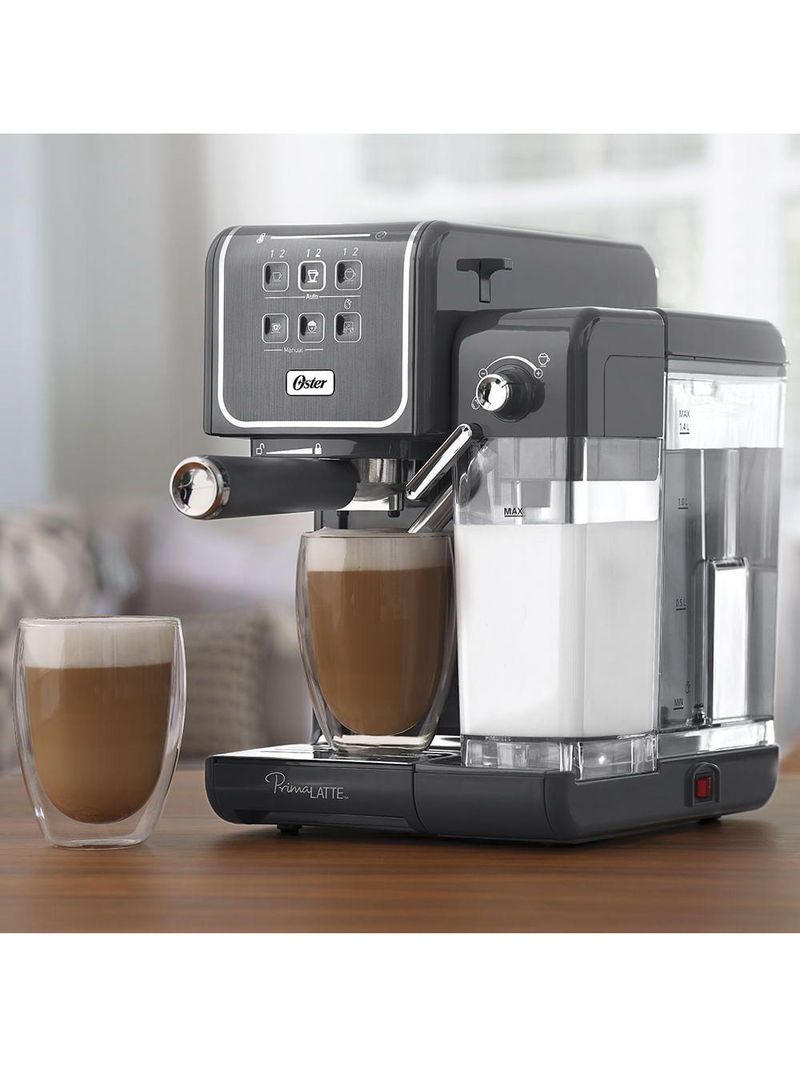 Kit Cafeteira Primalatte Touch E Moedor De Café Oster 220V