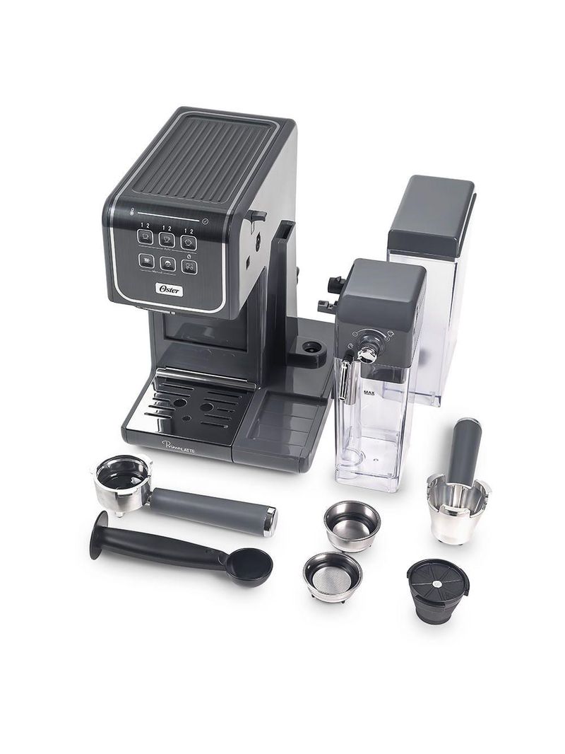Kit Cafeteira Primalatte Touch E Moedor De Café Oster 220V