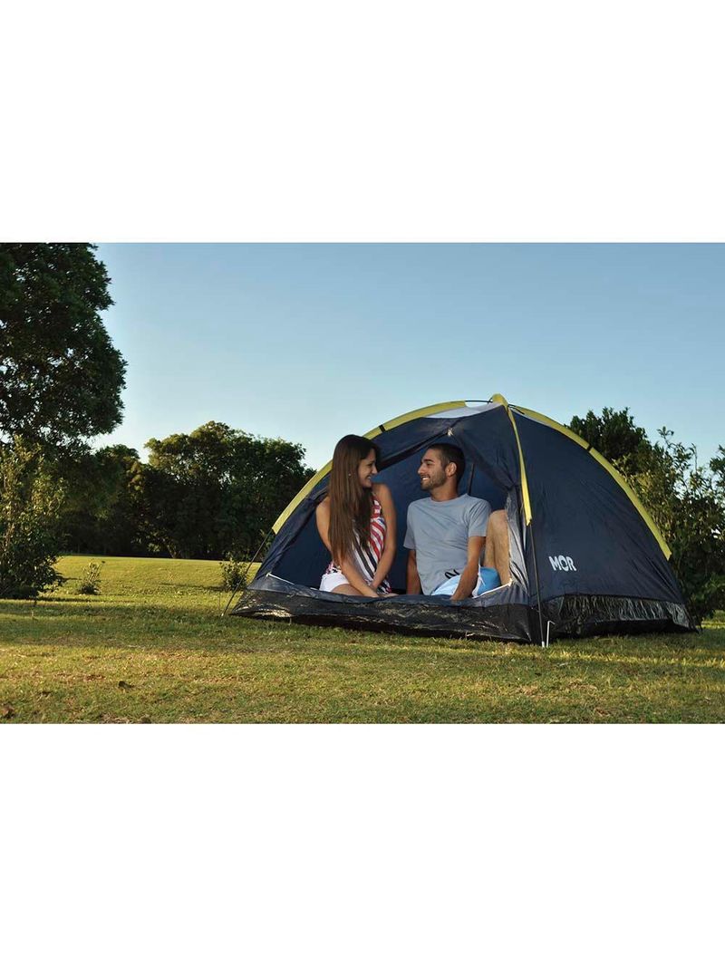 Barraca camping iglu impermeável 2 pessoas mor