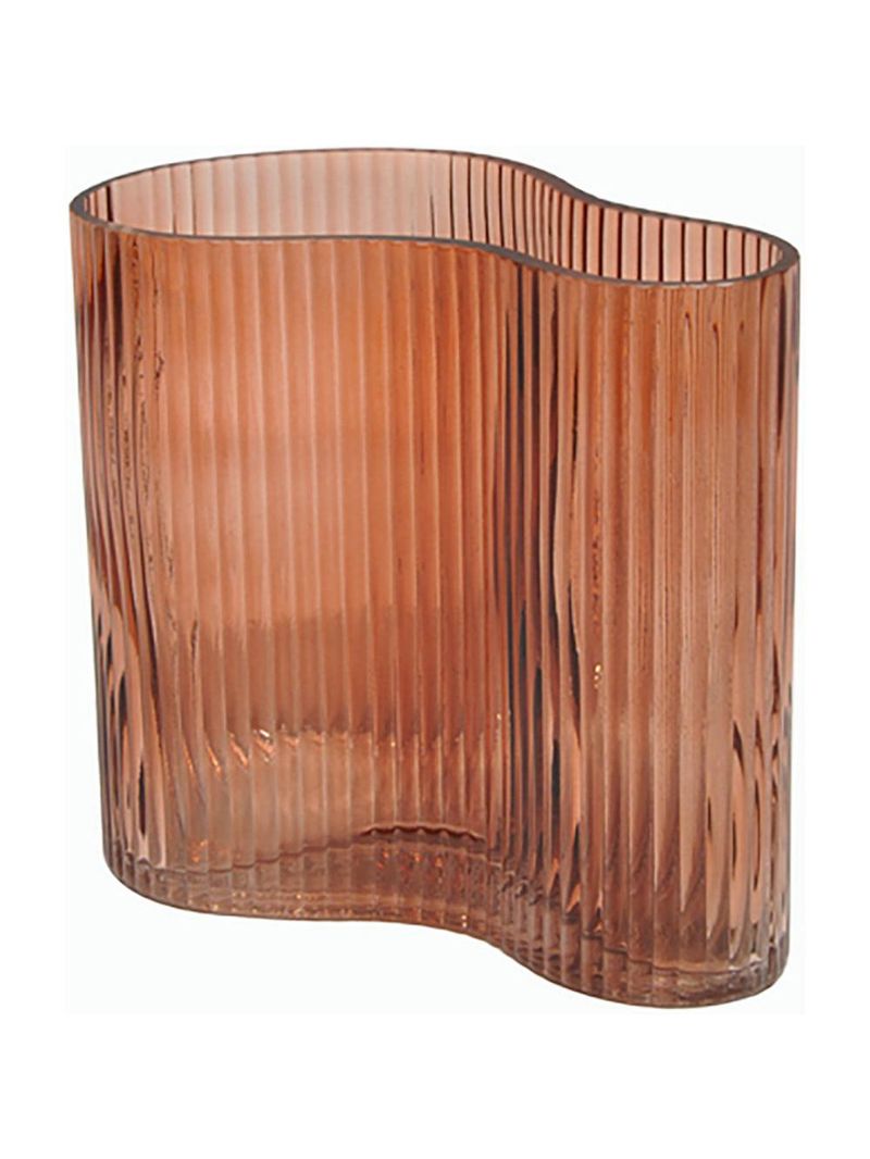 Vaso vidro laranja zingaro gs
