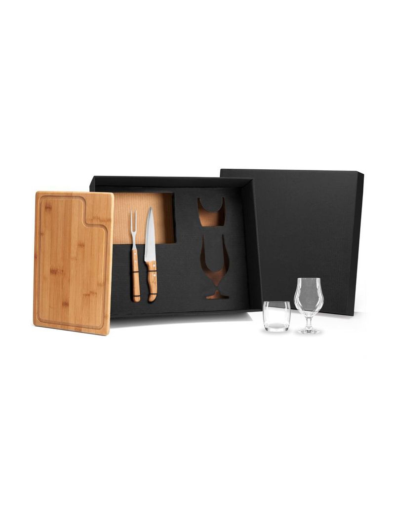 Kit churrasco / cerveja / whisky - 5 pçs welf