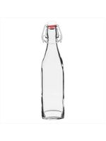 Garrafa 25x8x8cm 500ml vidro transp com bormioli rocco swing