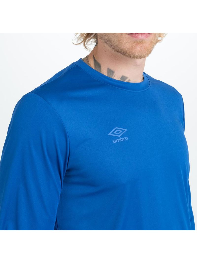 Camisa ml masculina umbro basic uv