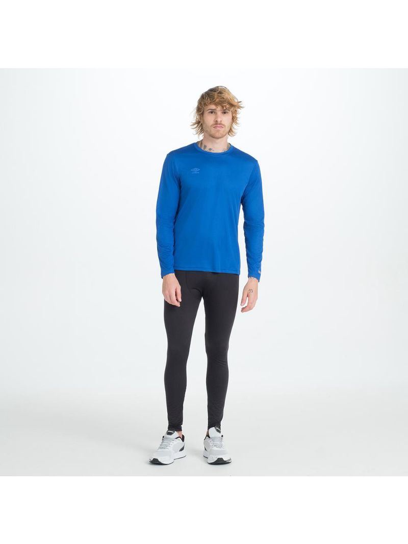 Camisa ml masculina umbro basic uv