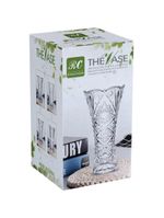 Vaso vidro transparente 24 x 13 x 13 cm