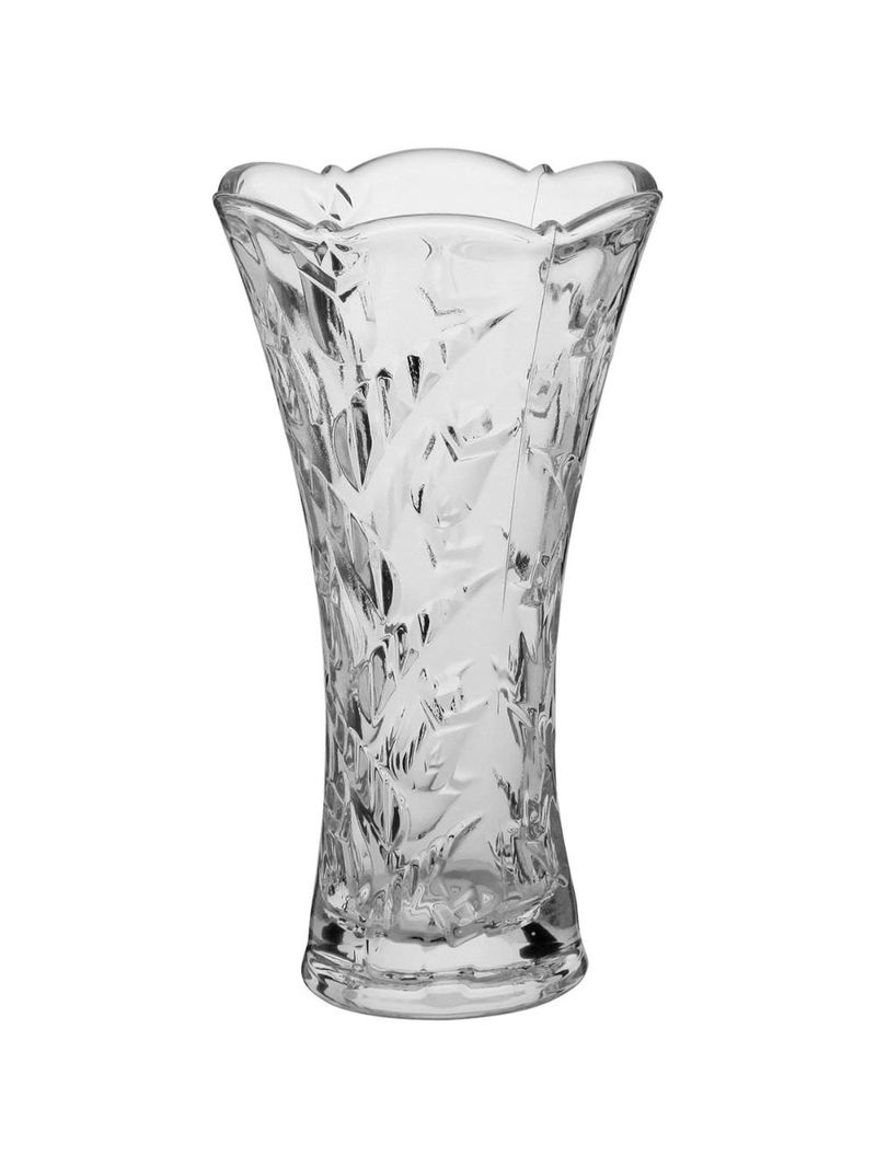 Vaso vidro transparente 24 x 13 x 13 cm