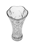 Vaso vidro transparente 24 x 13 x 13 cm
