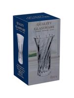 Vaso vidro transparente 20 x 11 x 11 cm