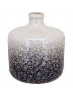 Vaso cerâmica 20x17x17cm azul