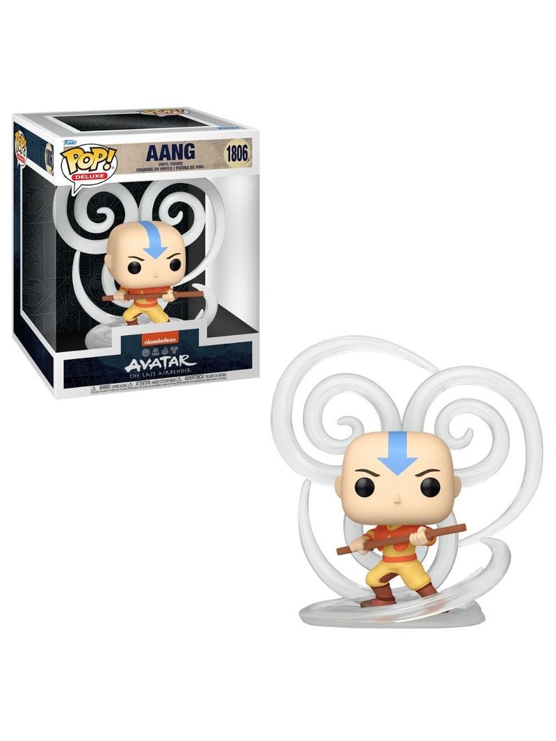 Boneco funko pop! deluxe avatar o Último mestre do ar - aang