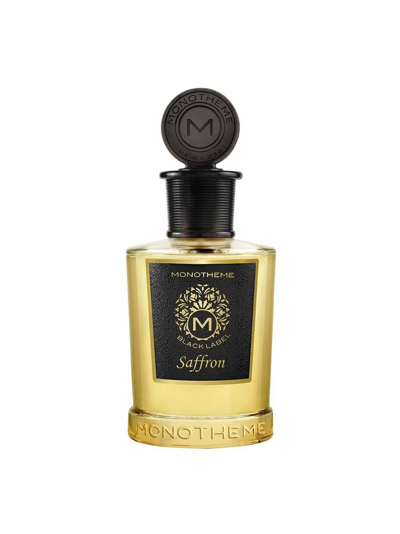 Black label saffron monotheme perfume unissex eau de parfum