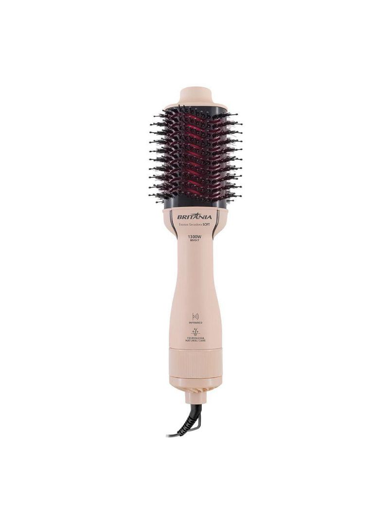 Escova Secadora De Cabelos Soft Bec07r 1300w Britânia Bivolt
