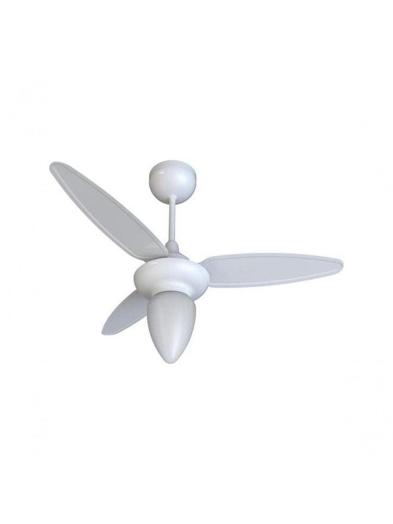 Ventilador De Teto Ventisol Wind 3 Pás Branco Bivolt