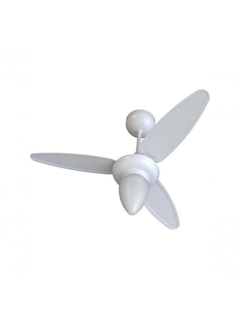 Ventilador De Teto Ventisol Wind 3 Pás Branco Bivolt