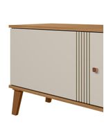 Rack Bancada Para TV 75 Polegadas 180cm Sia Nature Off White Z49 - Mpozenato