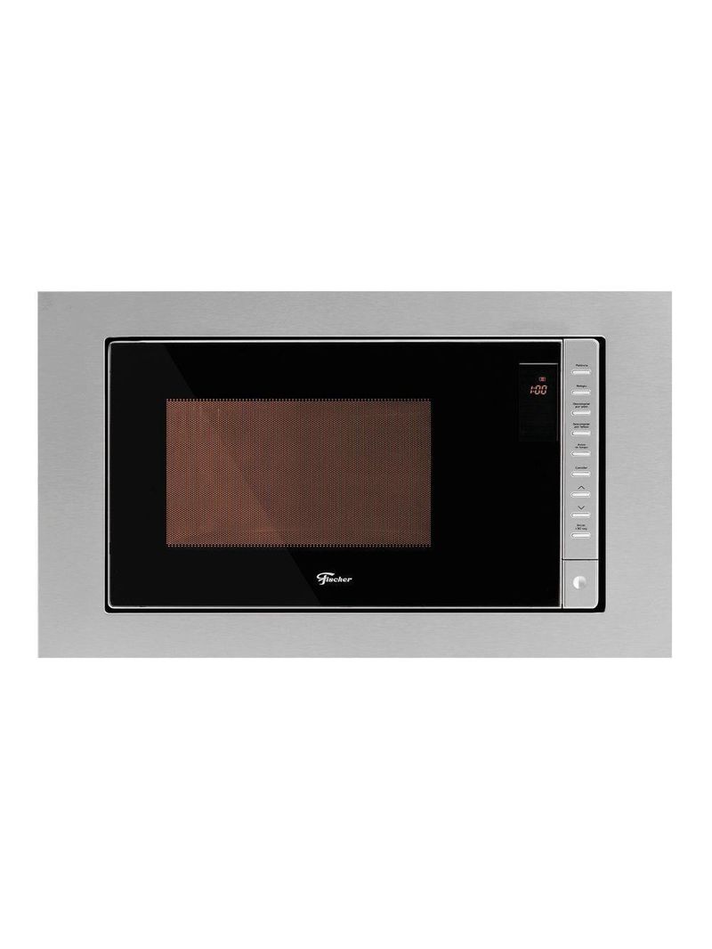 Micro-ondas de Embutir Fischer Fit Line 25 Litros com Função Descongelar Inox 34900-98441 127V