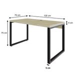 Mesa Operacional 135x70x75cm Yon - Ciliegio-estpreta Ciliegio-estpreta