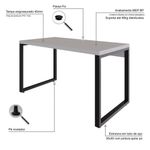 Mesa Operacional 135x70x75cm Yon - Off White-estpreta Off White-estpreta