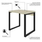 Mesa Operacional 80x60x75cm Yon - Ciliegio-estpreta Ciliegio-estpreta